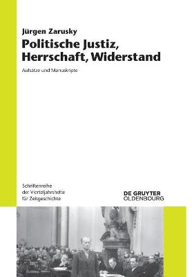 Book cover for Politische Justiz, Herrschaft, Widerstand