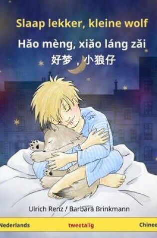 Cover of Slaap lekker, kleine wolf - Hao meng, xiao lang zai. Tweetalig kinderboek (Nederlands - Chinees)