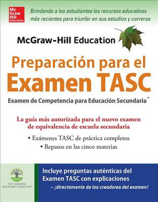 Book cover for McGraw-Hill Education Preparacion Para El Examen Tasc