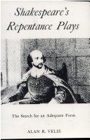 Book cover for Shakespeare's Repentance Plays