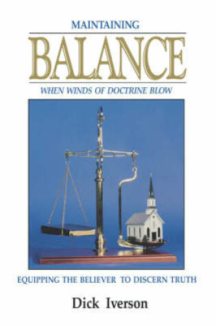 Cover of Maintaining Balance