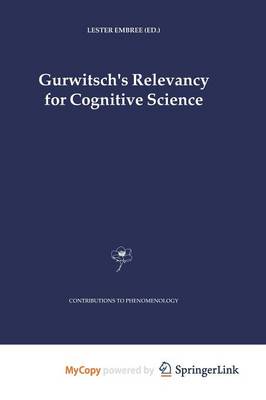 Book cover for Gurwitsch's Relevancy for Cognitive Science