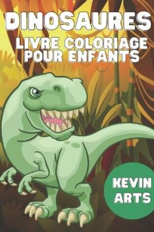 Cover of Livre coloriage Dinosaures pour les enfants