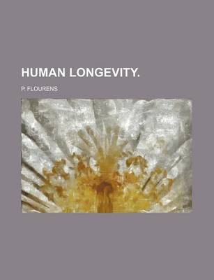 Book cover for Human Longevity.