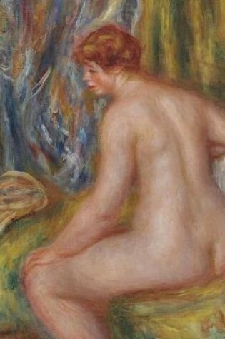 Cover of 150 page lined journal Bather Seated, 1915 Pierre Auguste Renoir