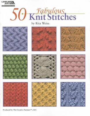 Book cover for 50 Fabulous Knit Stitches