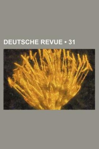 Cover of Deutsche Revue (31 )