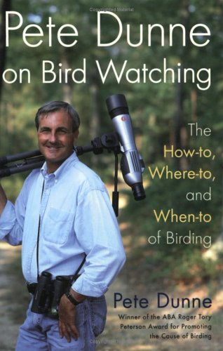 Book cover for Pete Dunne on Bird Watching