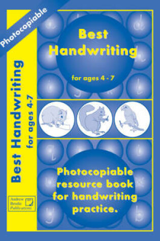 Cover of Best Handwriting for Ages 4-7