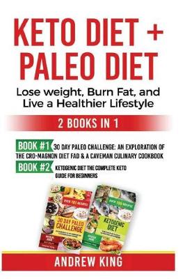 Book cover for Keto Diet + Paleo Diet