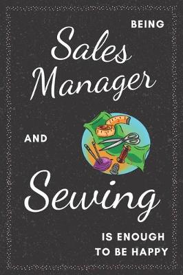 Book cover for Sales Manager & Sewing Notebook