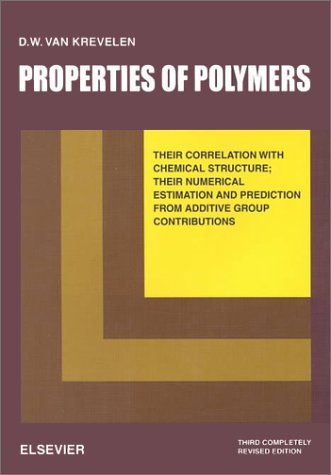 Cover of Properties of Polymers