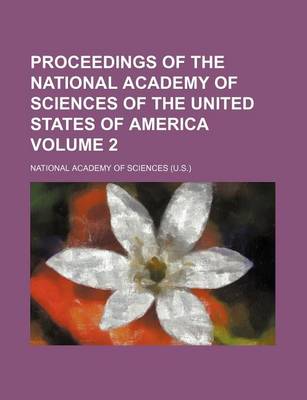 Book cover for Proceedings of the National Academy of Sciences of the United States of America Volume 2