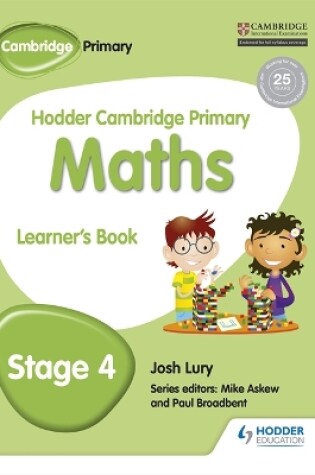 Cover of Hodder Cambridge Primary Maths Learner's Book 4