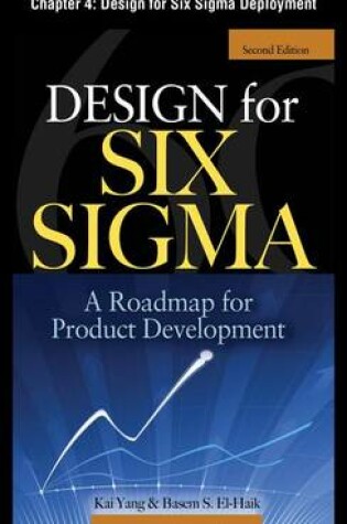 Cover of Design for Six SIGMA, Chapter 4 - Design for Six SIGMA Deployment