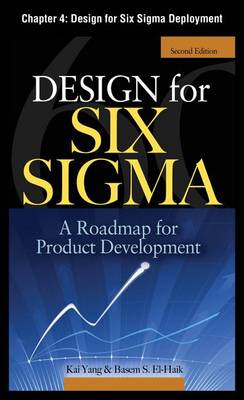 Book cover for Design for Six SIGMA, Chapter 4 - Design for Six SIGMA Deployment