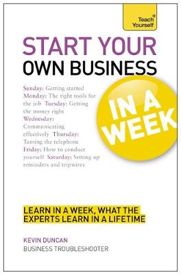 Book cover for Start Your Own Business in a Week