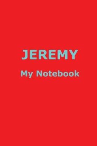 Cover of JEREMY My Notebook