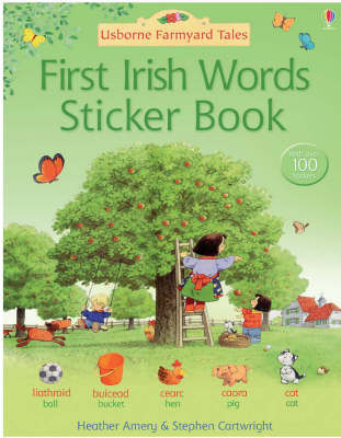 Book cover for First Irish Sticker Book