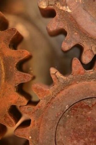 Cover of Vintage Oxidized Gears Machine Journal