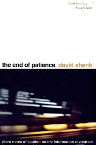 Cover of The End of Patience