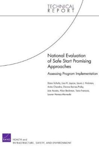 Cover of National Evaluation of Safe Start Promising Approaches