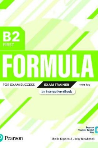 Cover of Formula B2 First Exam Trainer and Interactive eBook with Key with Digital Resources & App