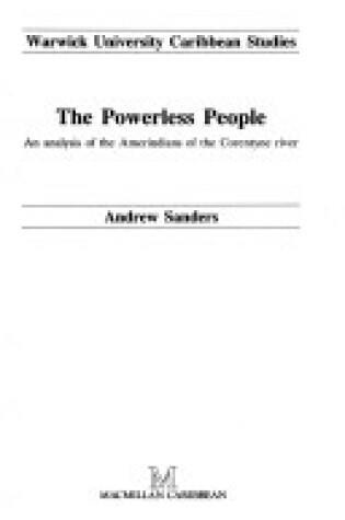Cover of Wcs;The Powerless People