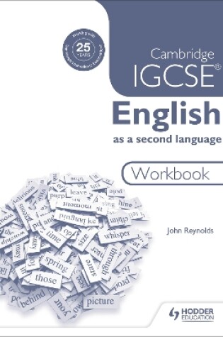 Cover of Cambridge IGCSE English as a second language workbook