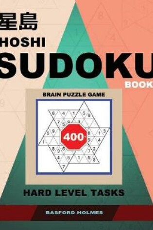 Cover of Hoshi Sudoku Book. Brain Puzzle Game.