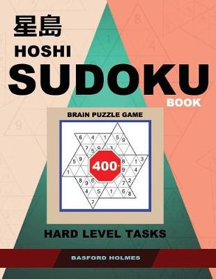Cover of Hoshi Sudoku Book. Brain Puzzle Game.
