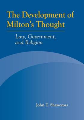 Book cover for The Development of Milton's Thought