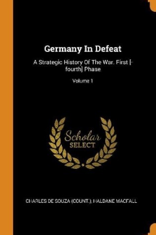 Cover of Germany in Defeat