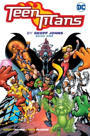 Cover of Teen Titans by Geoff Johns Book One