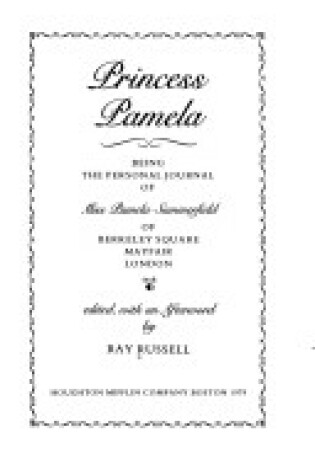 Cover of Princess Pamela