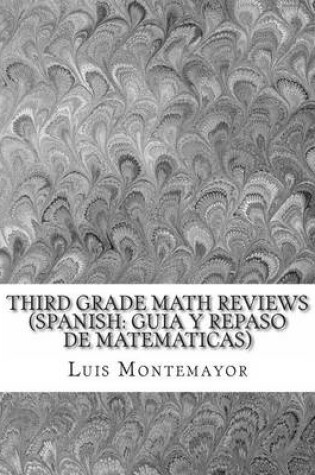 Cover of Third Grade Math Reviews (Spanish