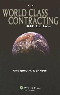 Book cover for World Class Contracting