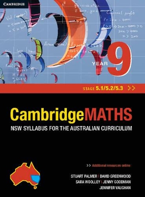 Book cover for Cambridge Mathematics NSW Syllabus for the Australian Curriculum Year 9 5.1, 5.2 and 5.3