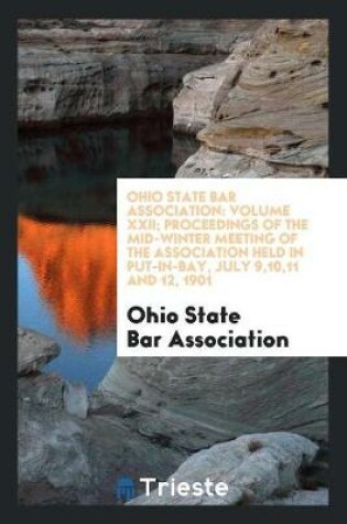 Cover of Ohio State Bar Association