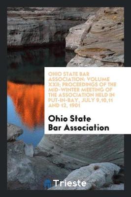 Book cover for Ohio State Bar Association