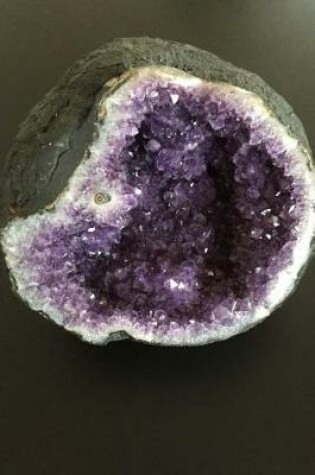 Cover of Purple Amethyst Geode Gemstone Journal