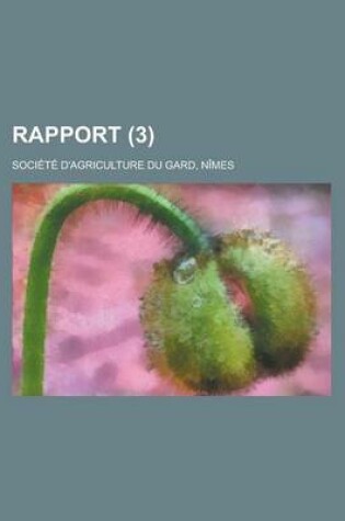 Cover of Rapport (3 )