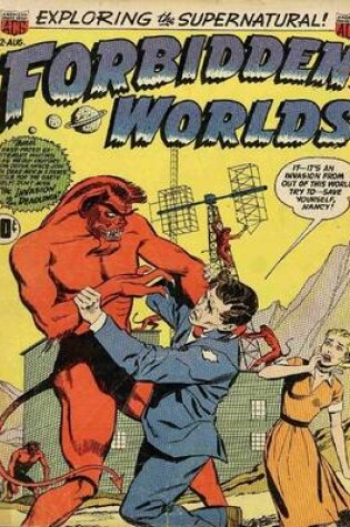 Cover of Forbidden Worlds Number 32 Horror Comic Book