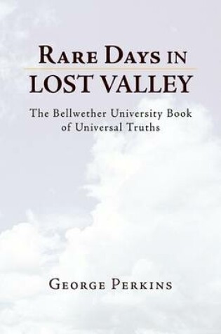 Cover of Rare Days in Lost Valley