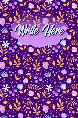 Book cover for Write Here