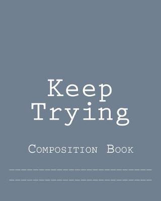 Book cover for Keep Trying