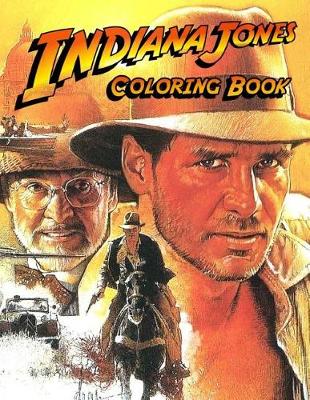 Book cover for Indiana Jones Coloring Book