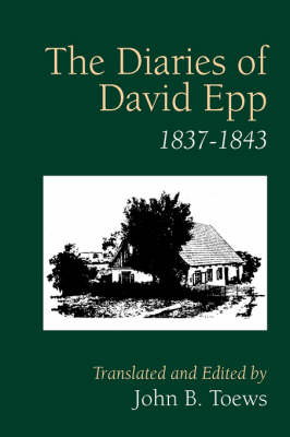 Cover of The Diaries of David Epp