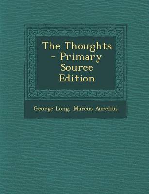 Book cover for The Thoughts - Primary Source Edition