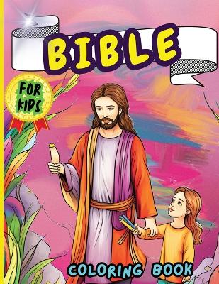 Book cover for Bible Coloring Book for Kids